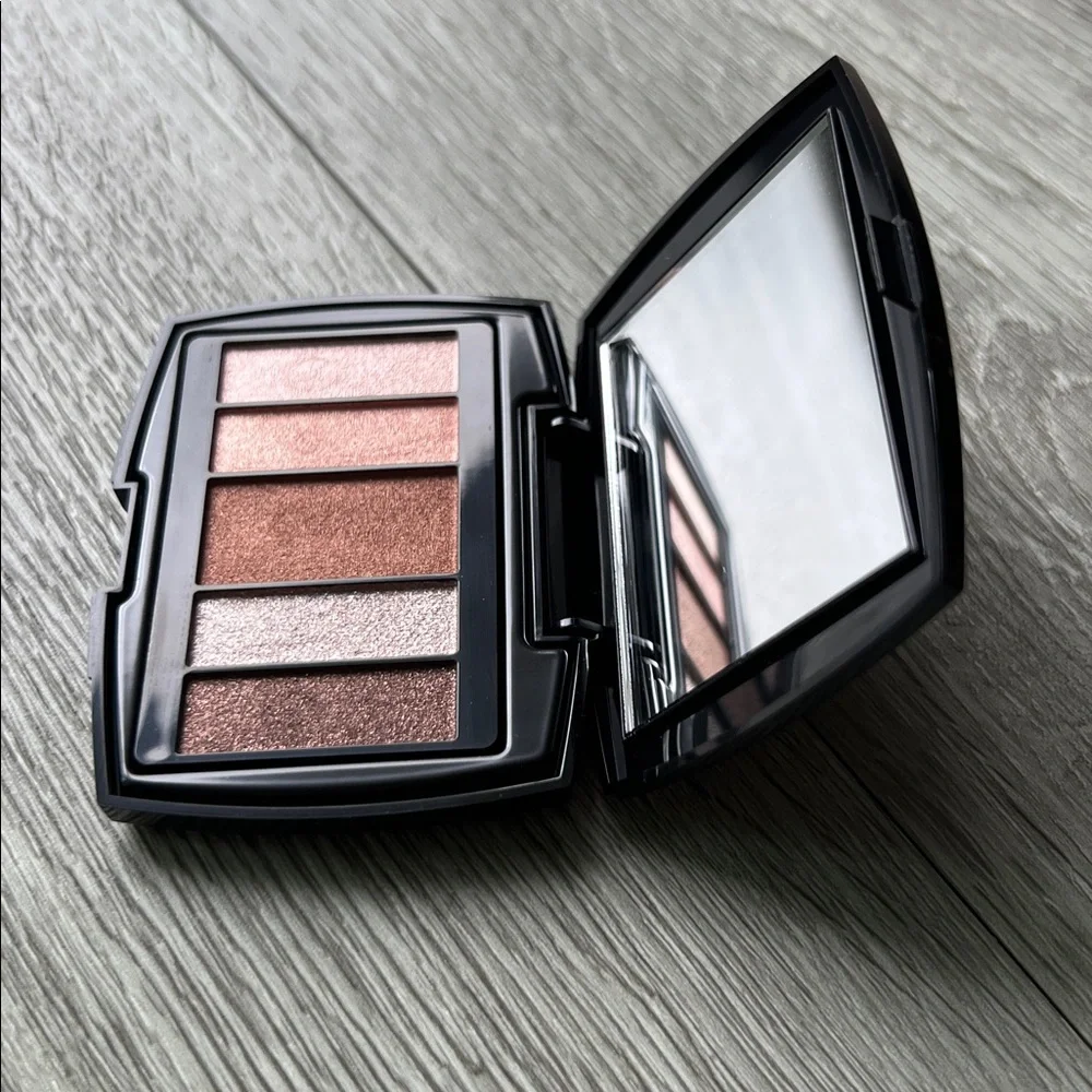NWT Lancôme Eyeshadow 5Palette HWSNOW metalic PinkCopperGoldSilverBronzeBrown